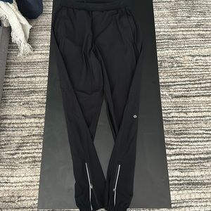Medium Black Lululemon Joggers